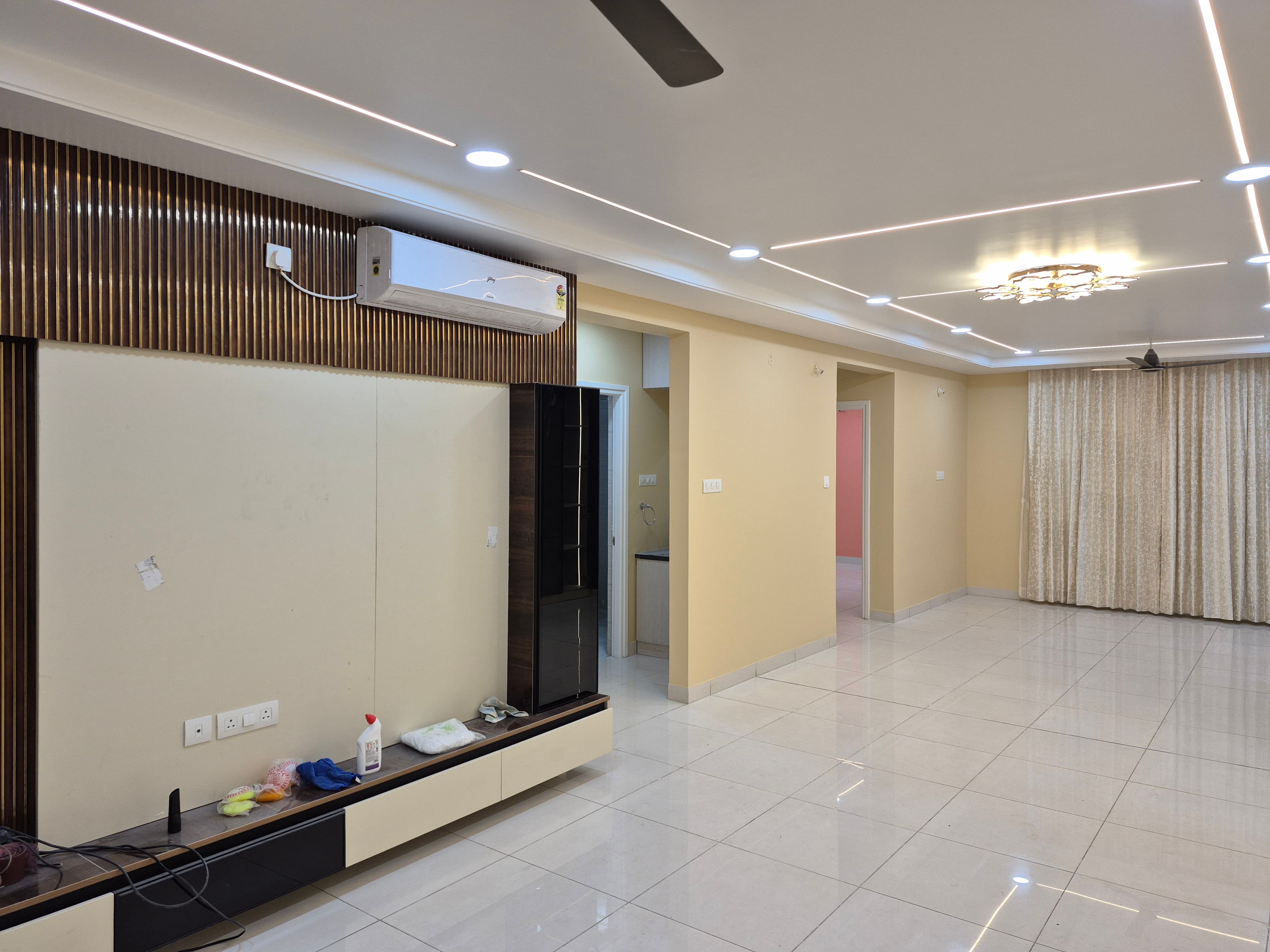 Premium living room interior by V3 Spaces