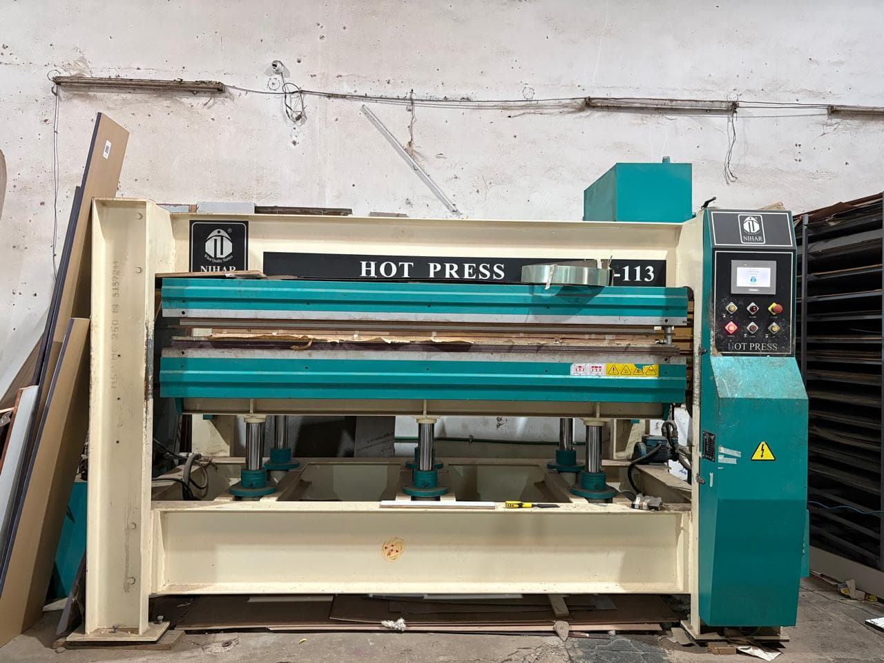 V3 Spaces manufacturing facility — production floor