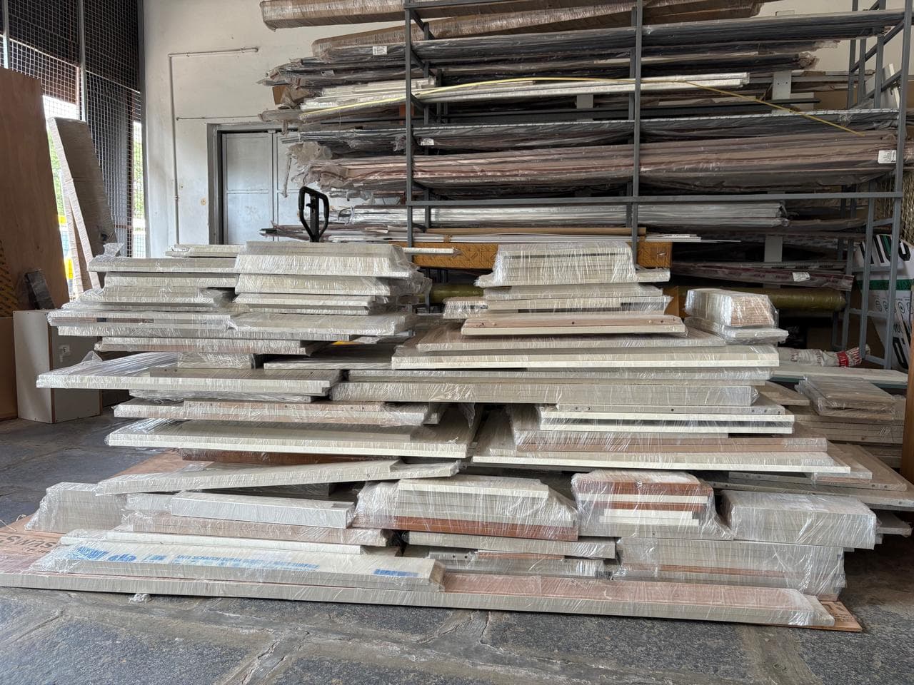 Manufacturing equipment at V3 Spaces facility